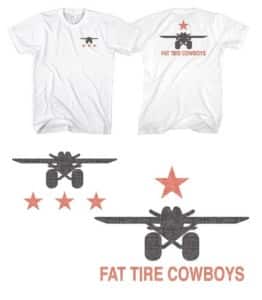 Fat Tire Cowboys Original T-shirt