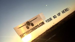 Fat Tire Cowboys Aerial Advertising-Banner Towing