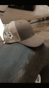 Fat Tire Cowboys brown cap